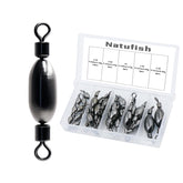 Natufish brass swivel fishing weights